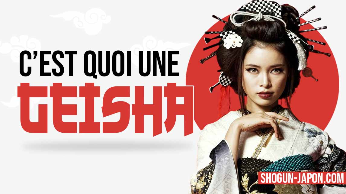 Cette femme japonais est une geisha. Une artiste et musicienne du Japon habillée avec un kimono