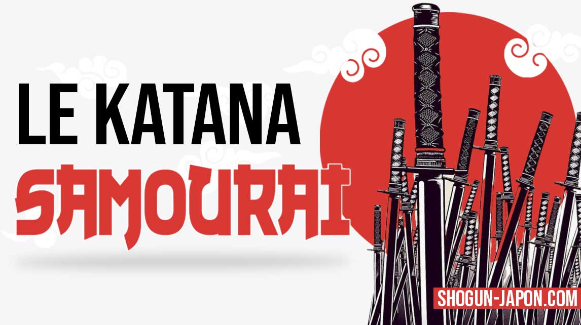 Le katana samourai est l'épée japonaise des guerriers