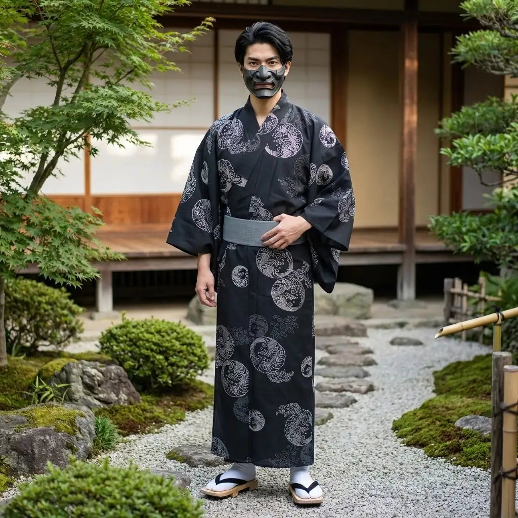 Chaussettes tabi japonaises pour tenue yukata
