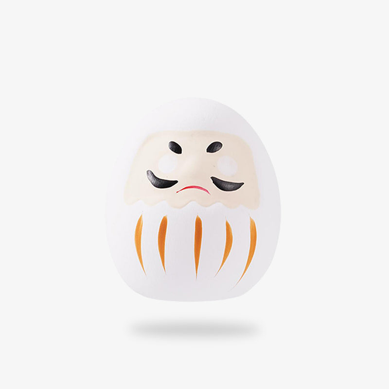 Daruma Ichi Japon poupée blanche en céramique