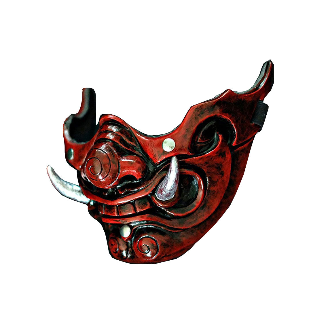 Demi masque oni airsoft confortable