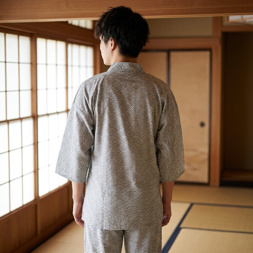 Ensemble jinbei short bermuda ajustable