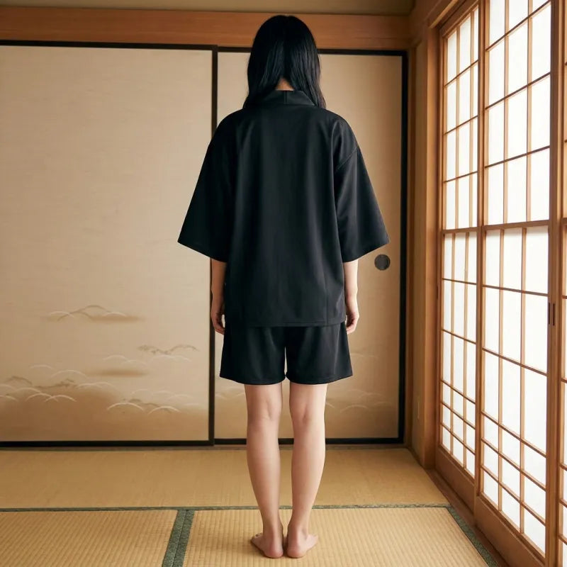 Ensemble Kimono Short
