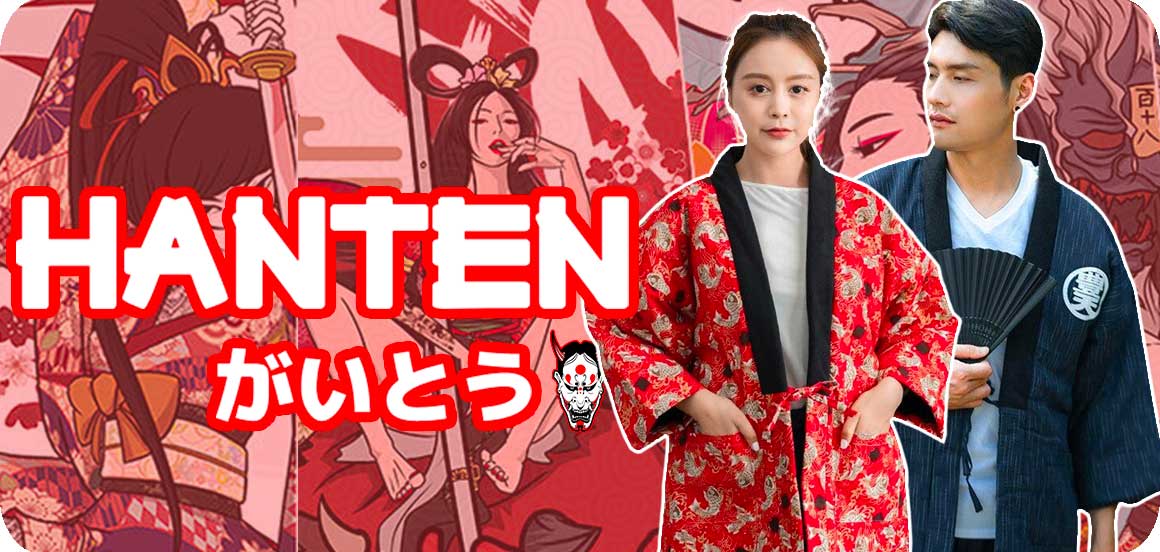 Hanten Tokyo veste japonaise motif dragon