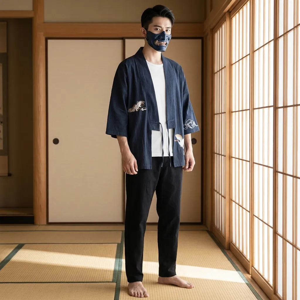 Kimono Haori de Shi Mizu