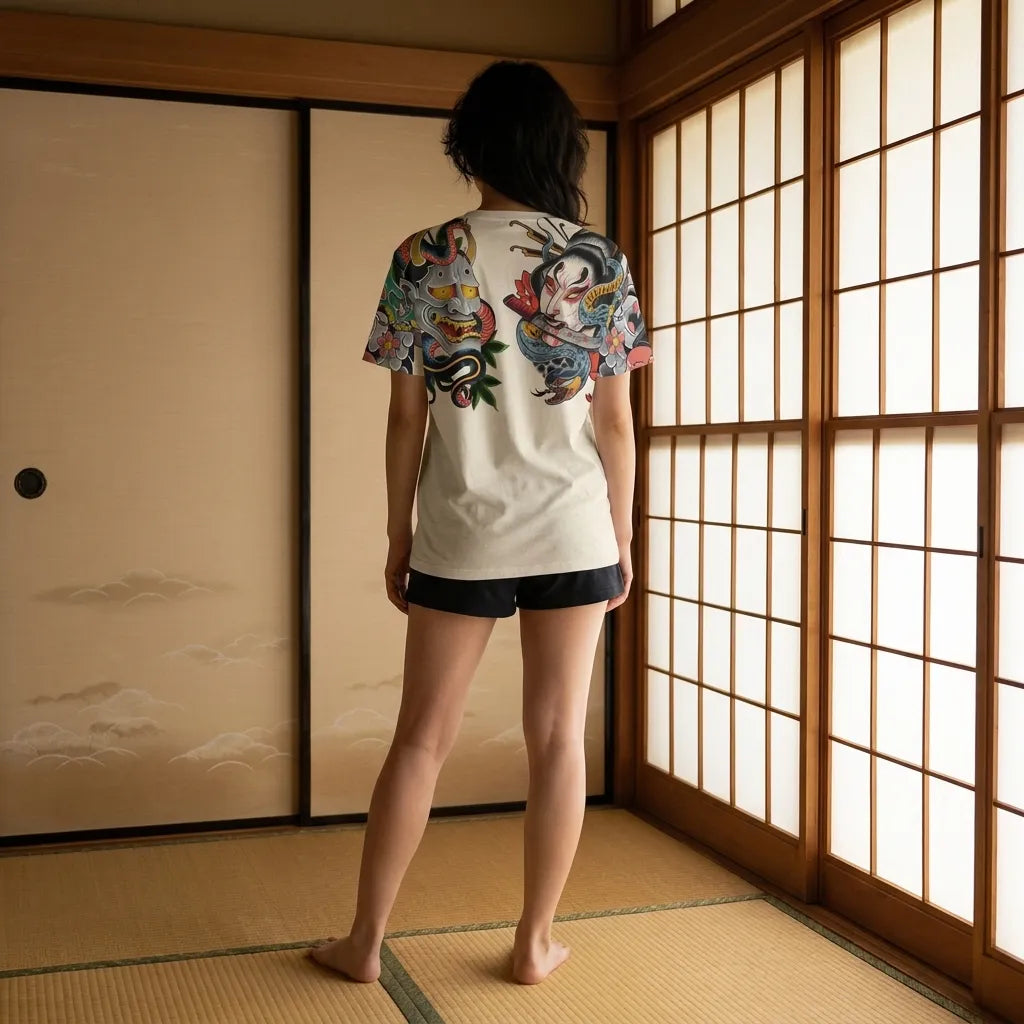 Irezumi T-shirt vue de face