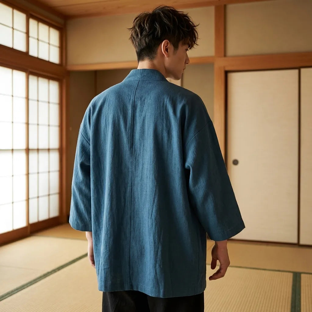 Cardigan Japonais Homme