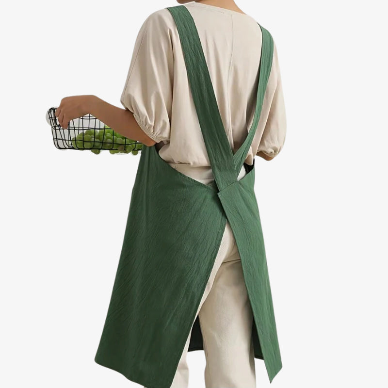 Tablier japonais à dos croisé