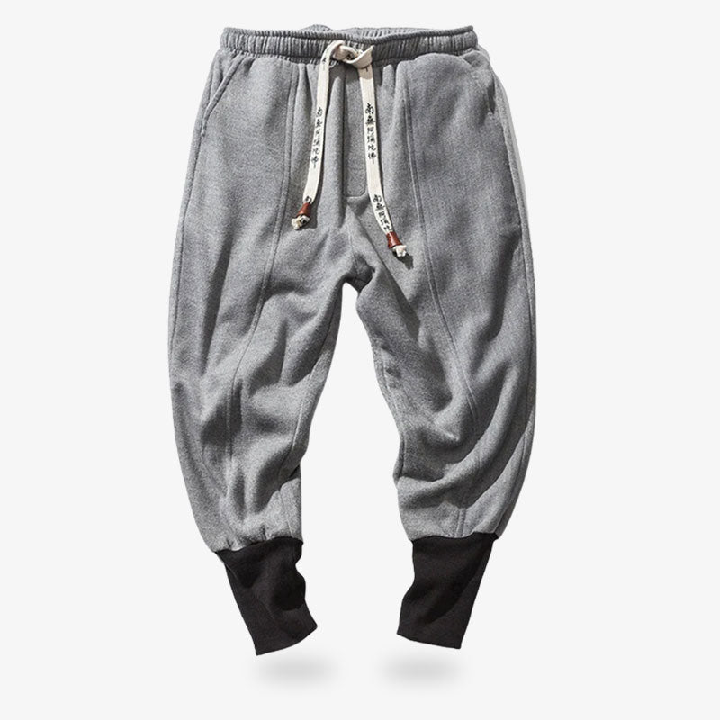 Jogging ninja japonais coupe ample pour homme
