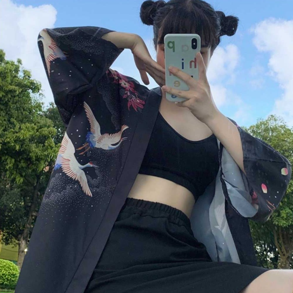 Kimono femme intemporel