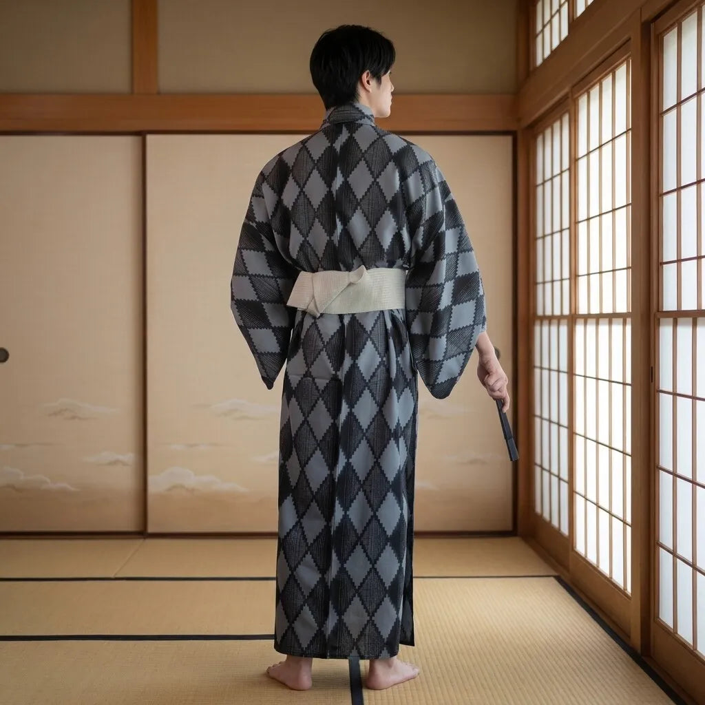Kimono Hishi Homme vue de face