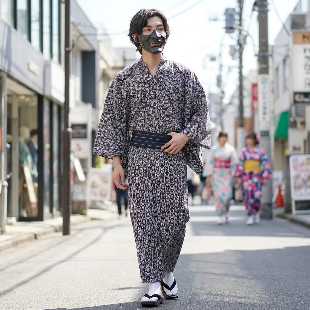 Kimono Homme Coton
