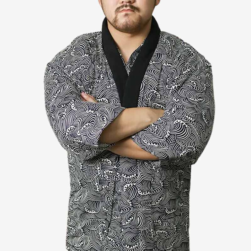 Manteau japonais traditionnel matelassé