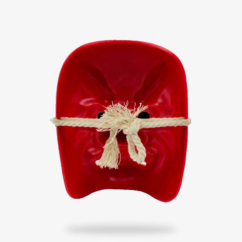 Masque Tengu japonais pour cosplay et Halloween