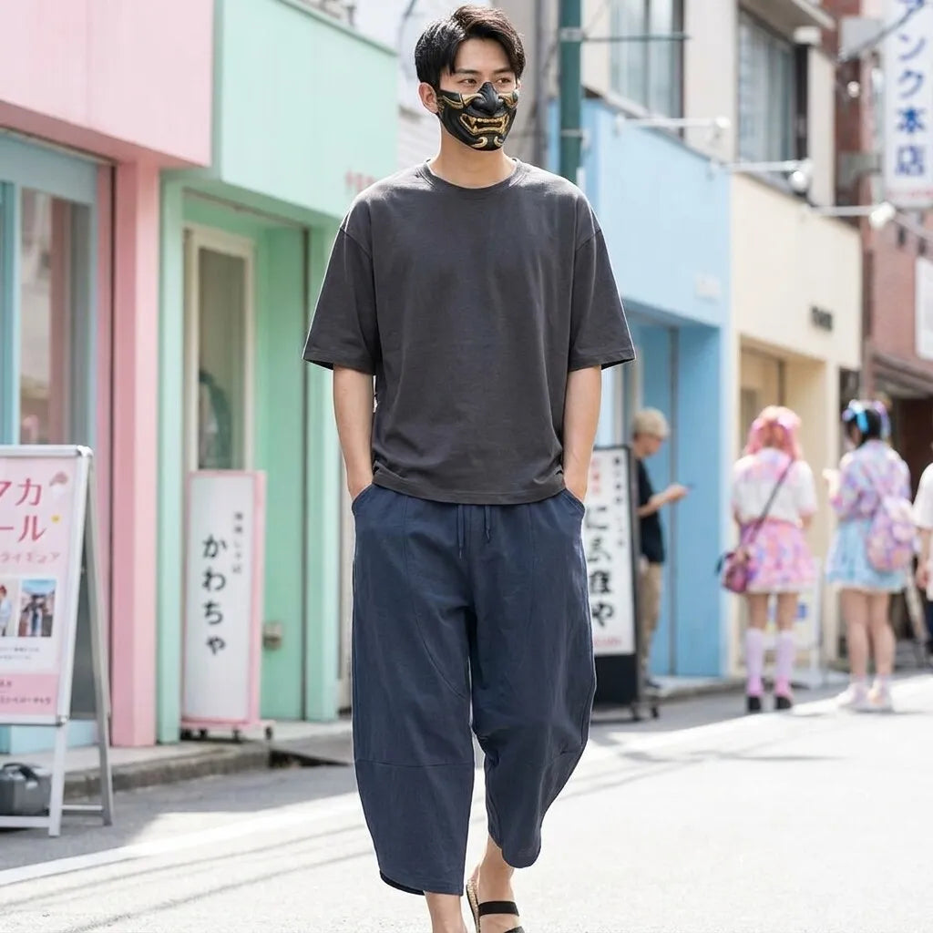 Pantalon Japonais Homme vue arrière