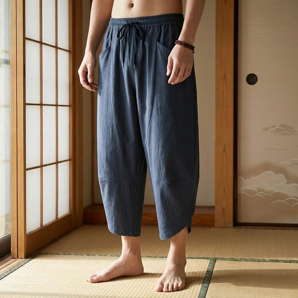 Pantalon Japonais Homme vue de face