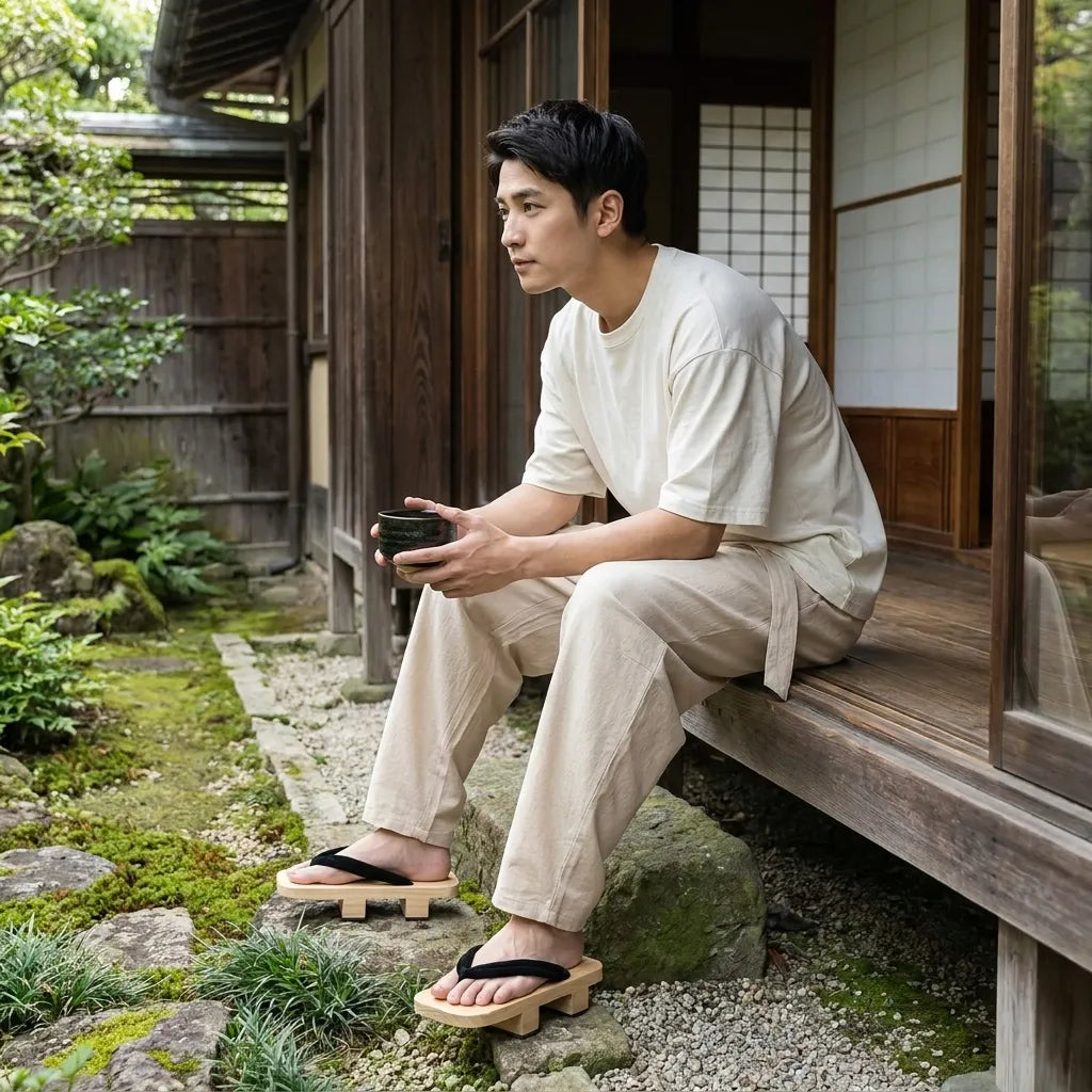 Pantalon Japonais Homme vue arrière