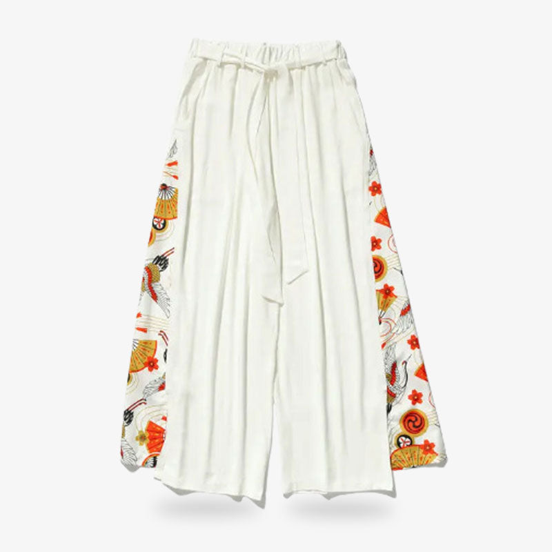 Ce pantalon japonais Sensu met en lumière la culture japonaise avec sa coupe fluide