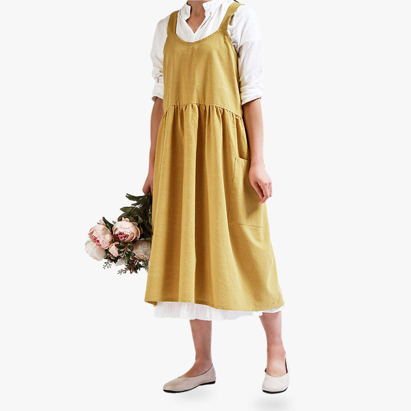 Robe Tablier Japonais portée au quotidien