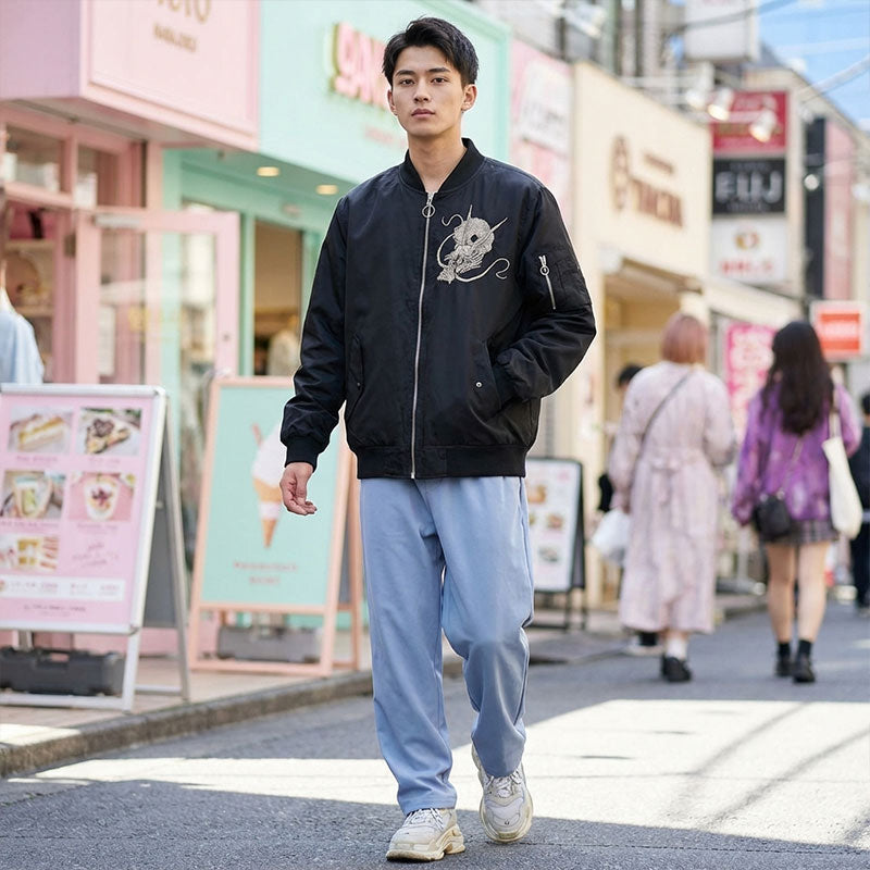 Sukajan Dragon veste bomber japonaise
