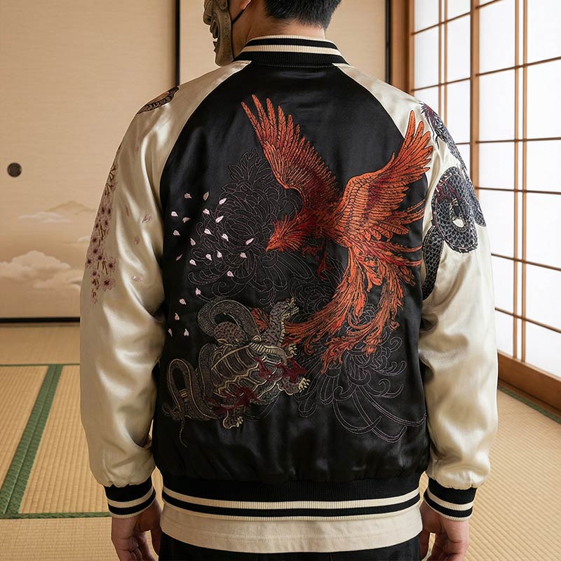 Sukajan Phoenix vue arrière