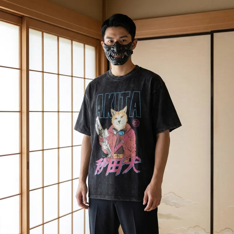 T-shirt Akita