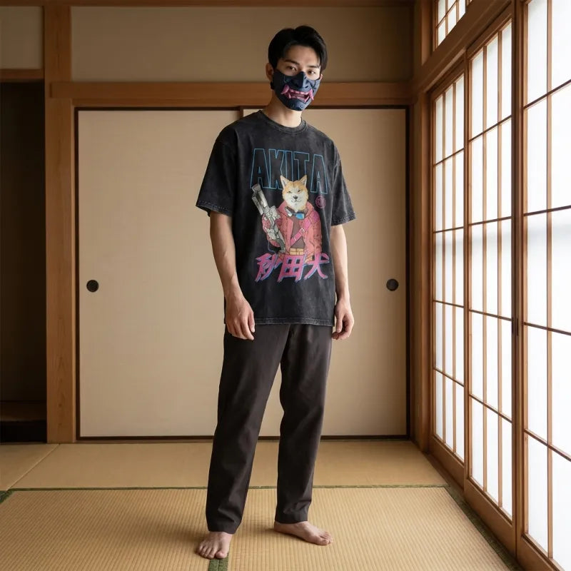 T-shirt Akita