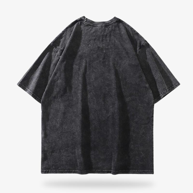 T-shirt japonais basique uni