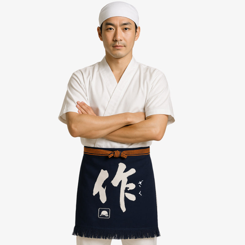 Tablier de Cuisine Japonais Homme