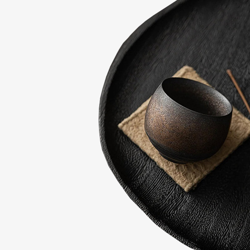 Tasse à thé japonaise peinte à la main en céramique, alliant élégance et tradition