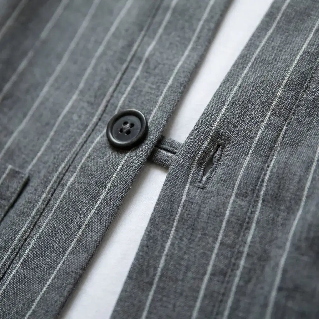 Gros plan sur le tissu et la manche du haori jacket tsuru