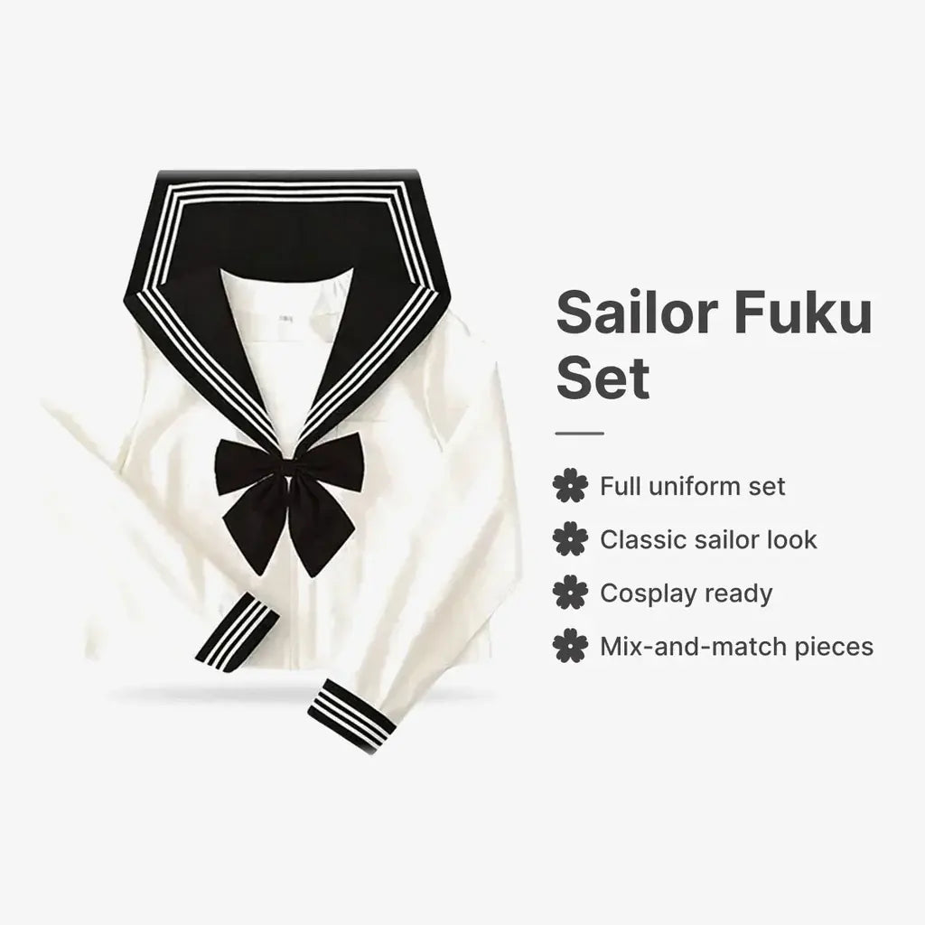 Uniforme Ecole Japon à plat, vue de face