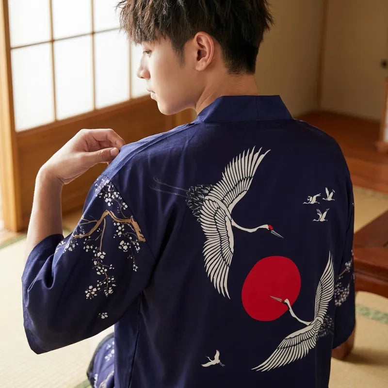Ensemble Kimono Tsuru