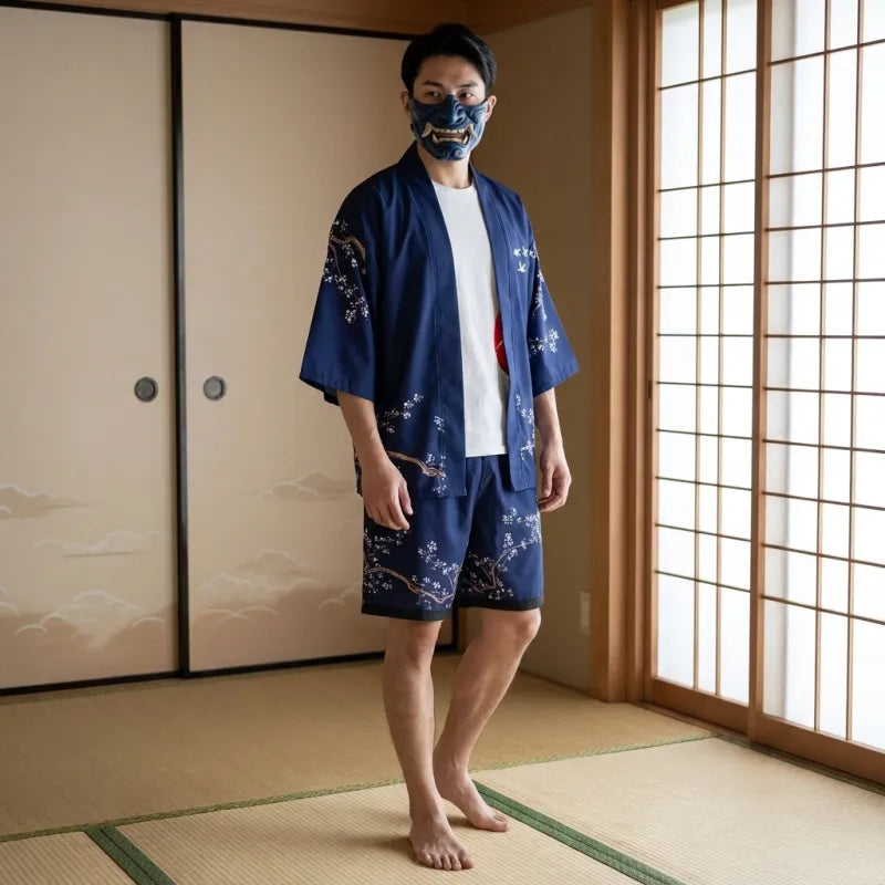 Ensemble Kimono Tsuru