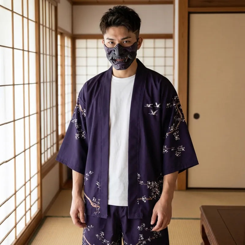 Ensemble Kimono Tsuru