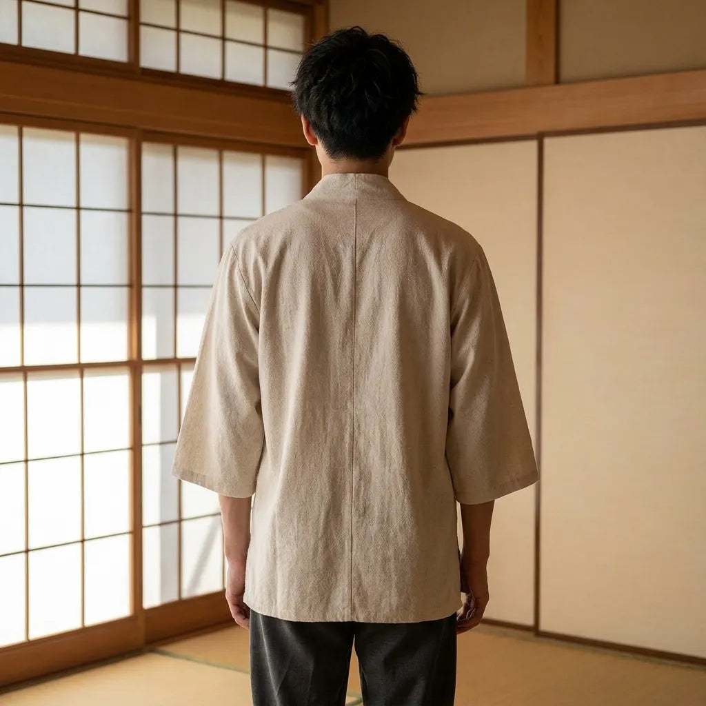 Kimono Cardigan Blanc