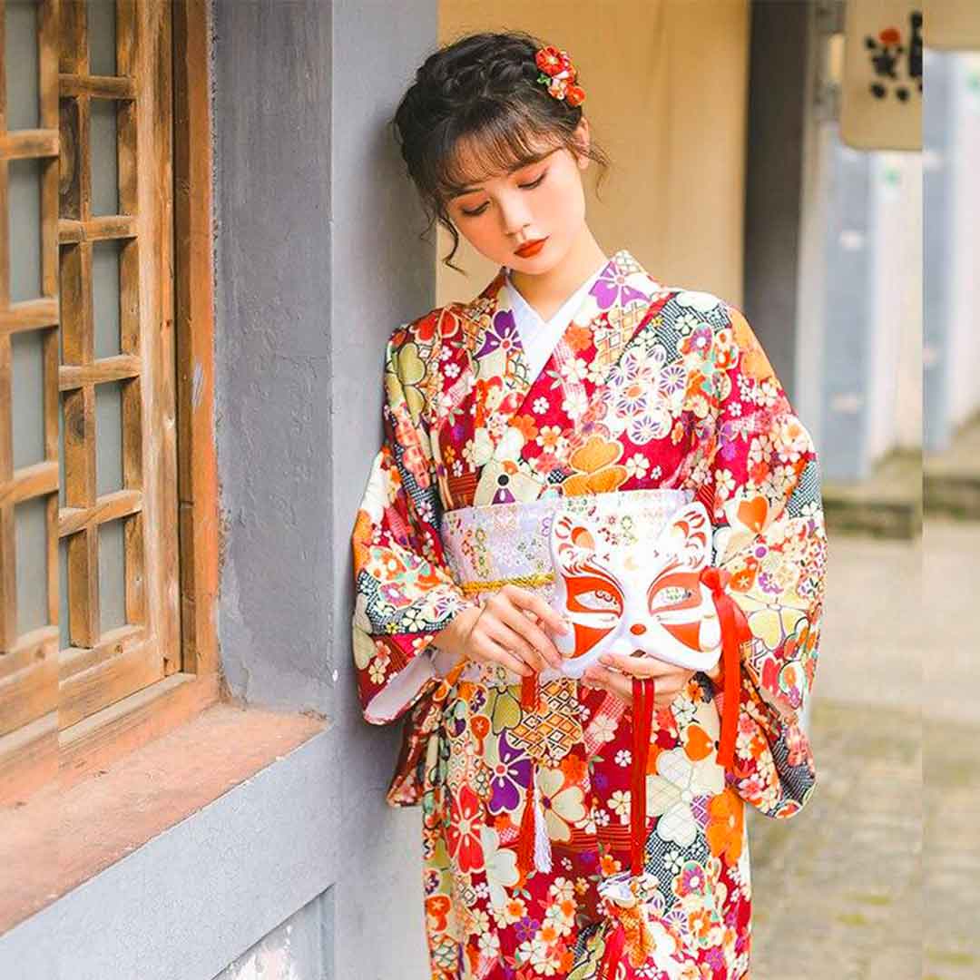 Kimono Femme Japonais Shogun Japon