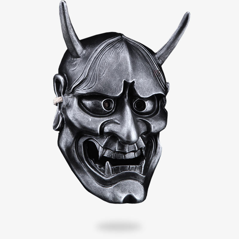 Masque oni japonais en résine