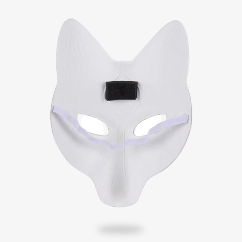 Masque renard japon avec une mousse protectrice pour un achat déguisement japonais