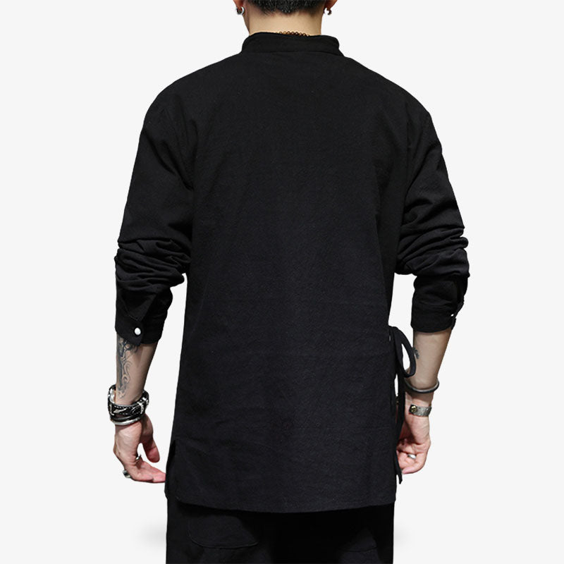 Vêtement inspiré tu t-shirt japonais uniqlo. Ce tshirt japonnais est en lin