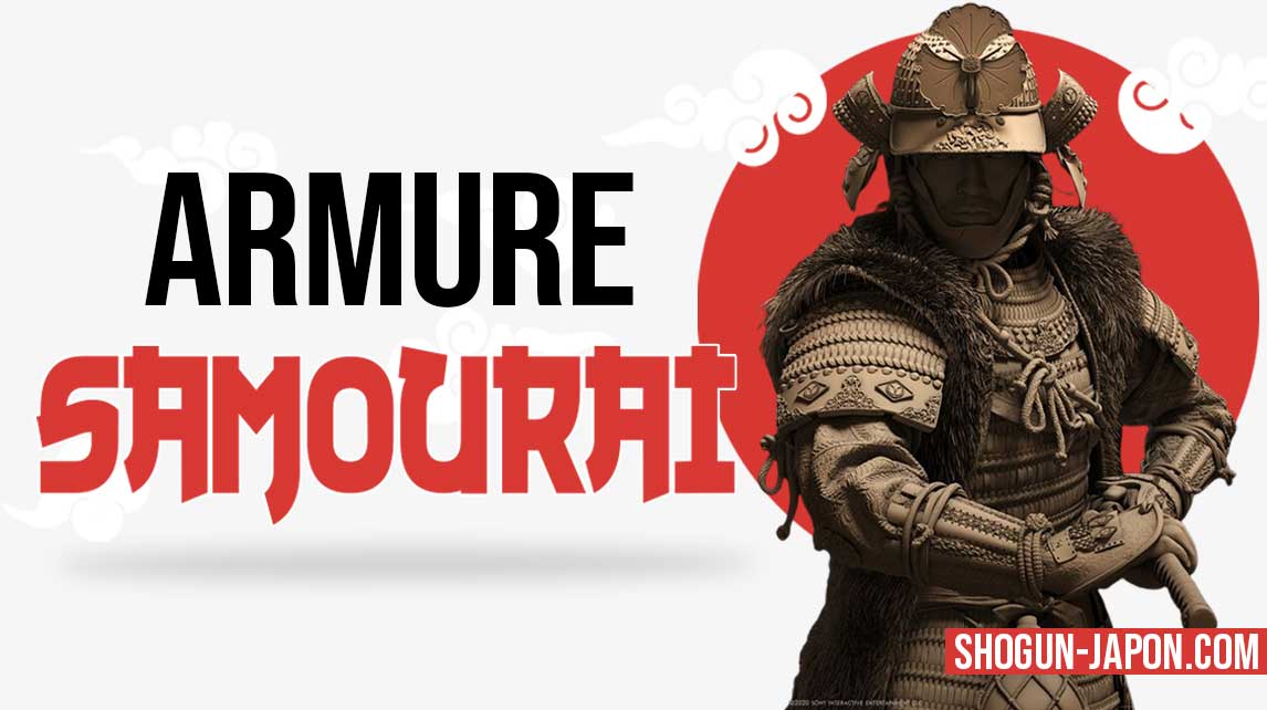 Un guerrier japonais porte une Armure Samourai et un katana