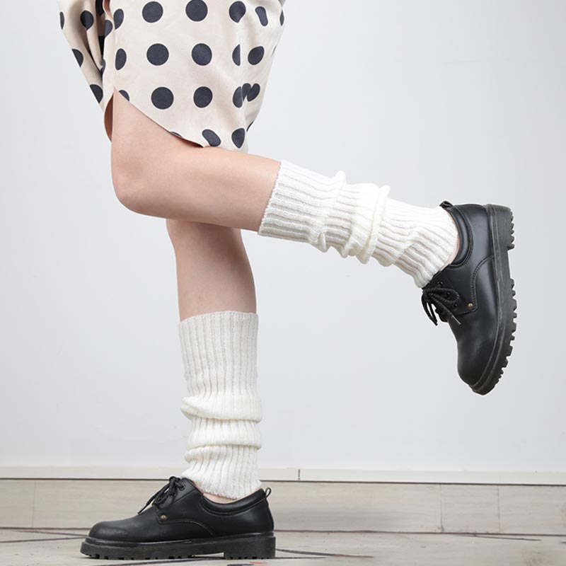 GENPICONG Chaussettes Longues Japonaises En Coton Pour Femmes