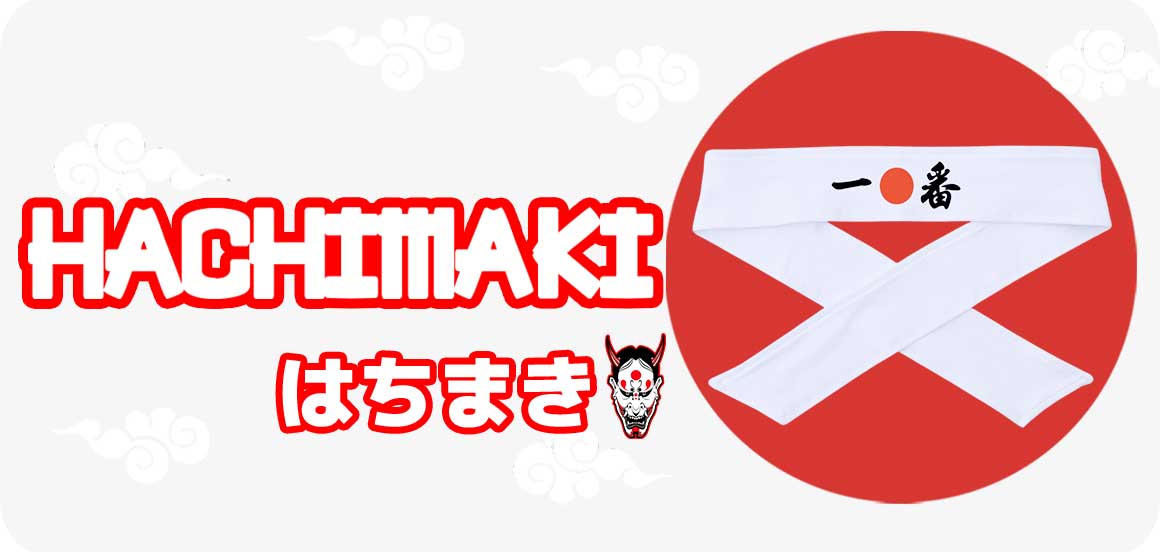 Pour vous motiver, vous devez acheter un bandeau japonais hachimaki. C'est un accessoire traditionnel japonais