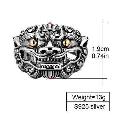 Bague argent 925 japonaise