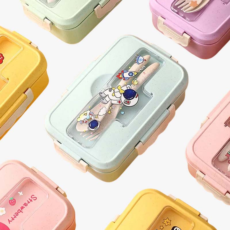 Des boites bento japonais pour enfants de toutes les couleurs