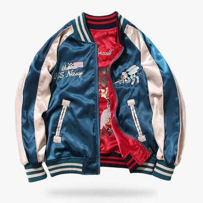 Blouson bomber japonais style US Navy