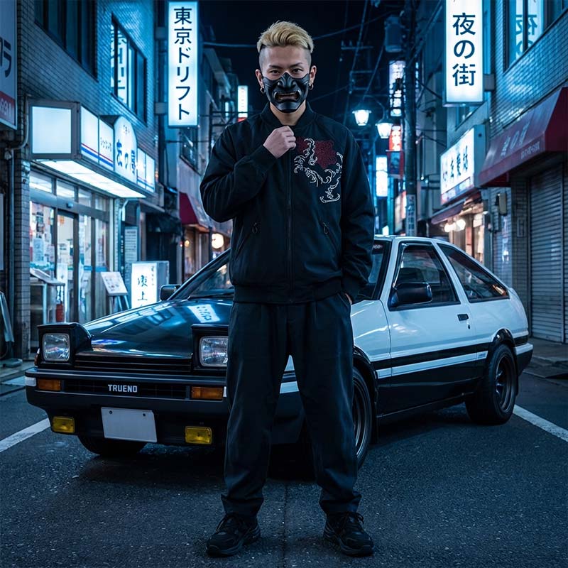 Blouson Sukajan Dragon vue arrière
