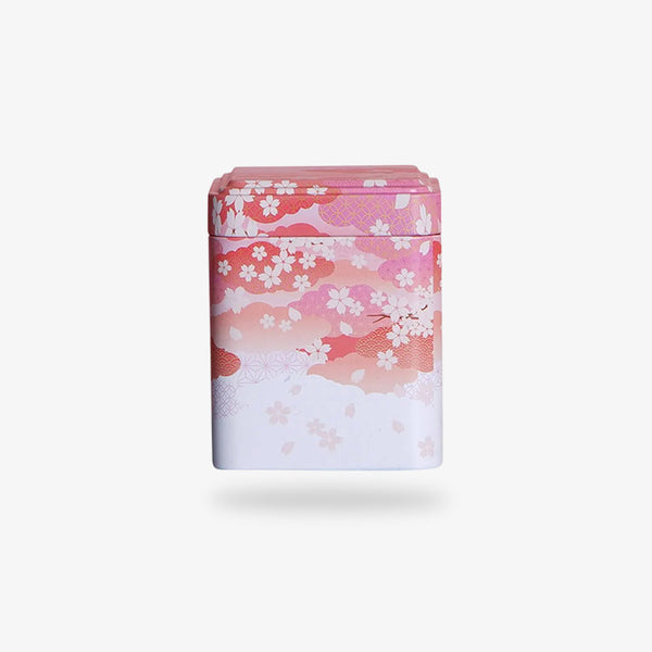 CEtte boite a the japon des splendide avec un motif de fleur de sakura. Experience degusation du thé unique avec un style nipon