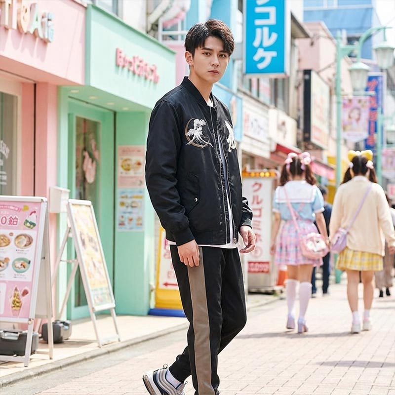 Bomber japonais vague de Kanagawa