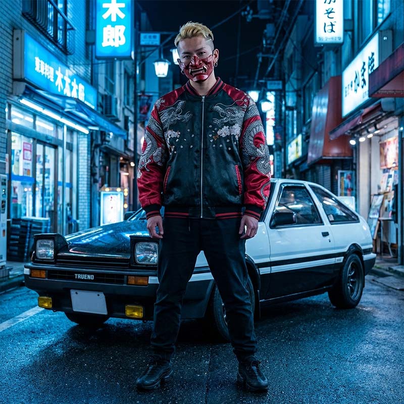 Bomber japonais vue arrière